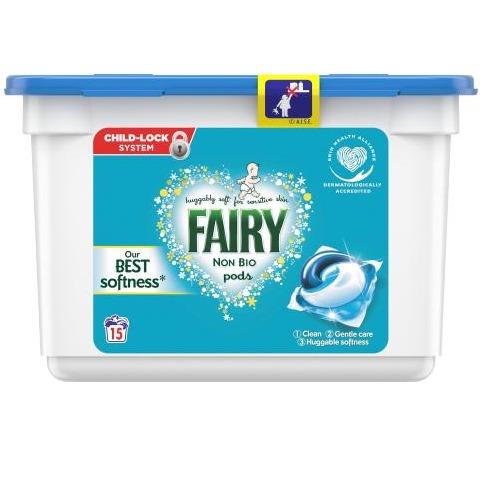 Fairy Non Bio Pods Washing Liquid Capsules for Sensitive Skin