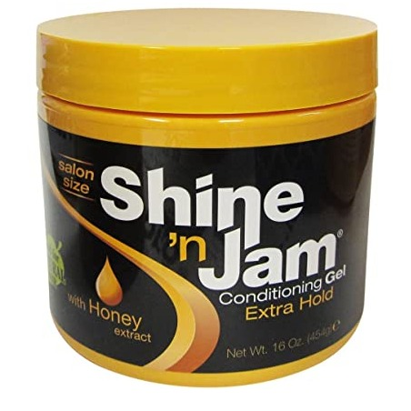 Shine N Jam Conditioning Gel Extra Hold With Honey 16 Ounce