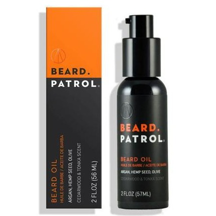 Beard Patrol Men's Beard Oil - Softens, Smooths & Strengthens