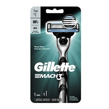 Gillette Mach3 Men's Razor Handle + 1 Blade Refill