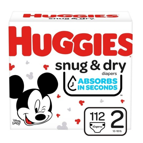 Huggies Snug & Dry Stage 2 - 112'S