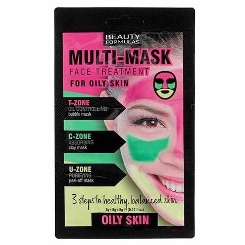 Beauty Formulas. Multi Mask Face Treatment-Oil 15g