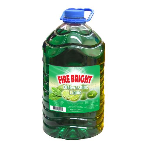 Fire Bright Dishwashing Liquid, Lime 5L
