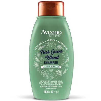 Aveeno Scalp Soothing Fresh Greens Blend Shampoo, 12 fl. oz