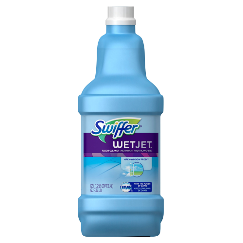 Swiffer WetJet Multi-Purpose Floor and Hardwood Liquid Cleaner Solution Refill With Dawn 42.2 fl oz