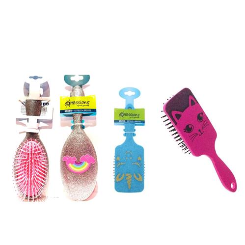 Expressions Glitter Hair Brush