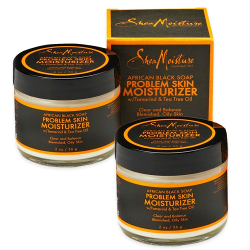 SHEA MOISTURE AFRICAN BLACK SOAP - PROBLEM SKIN MOISTURIZER 2OZ