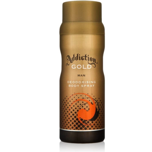 Addiction Gold Deodorant Body Spray Fragrance 150ml