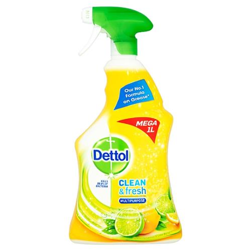 Dettol Clean & Fresh Multipurpose Cleaner Spray 1L