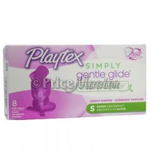 Playtex Simply Gentle Glide Fragrance Free Tampons