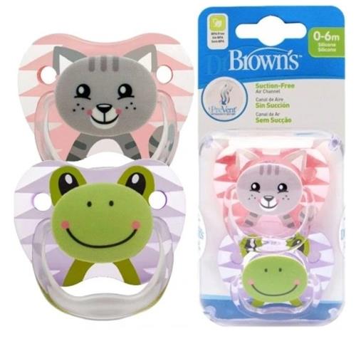 Dr Brown's PreVent Animal Soother - 2 Pack