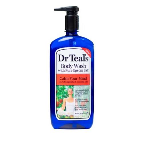 Dr Teal's Calm Your Mind With Ashwagandha Essential Oils Body Wash 24oz