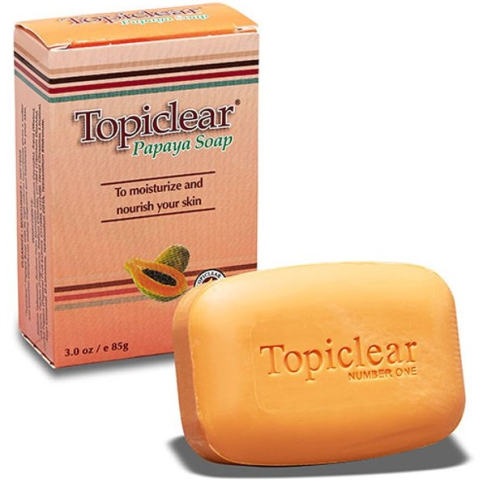 TOPICLEAR PAPAYA SOAP 200G