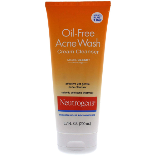 Neutrogena Oil-Free Acne Face Wash Cream Cleanser - 6.7 fl oz