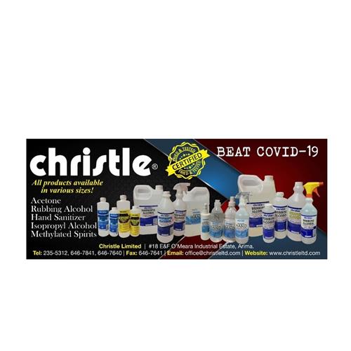 Christle Alcohol Hand Sanitizer