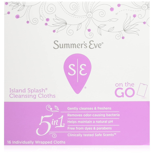 Summer's Eve 5 in 1 Cleansing Cloth For Sensitive Skin