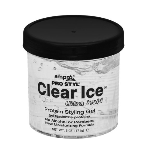 Ampro - Style Transparent Ice Protein Hair Styling Gel, 6 Ounce