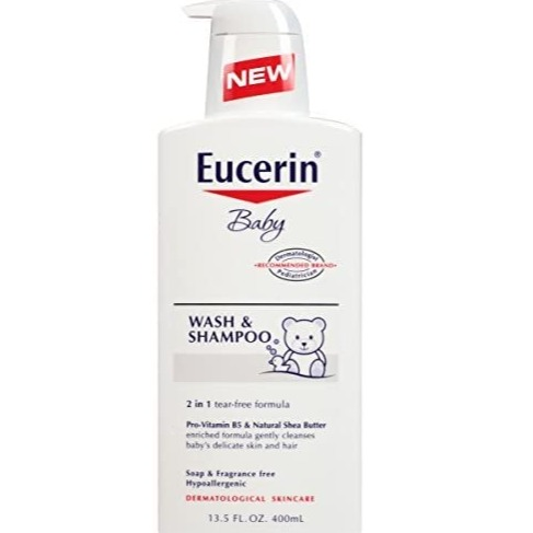 Eucerin Baby Wash & Shampoo - 2-in-1