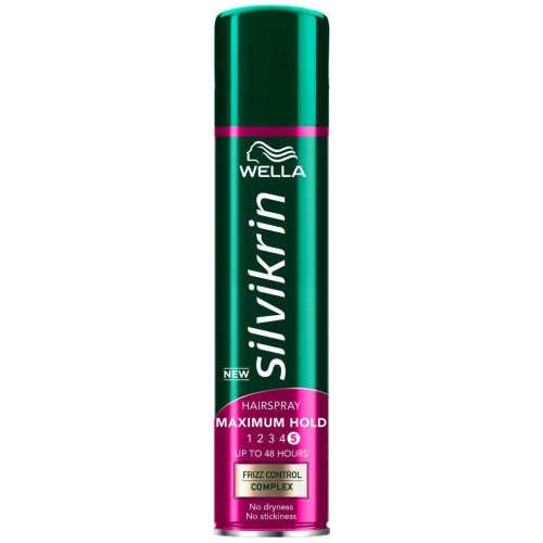 Wella Silvikrin Maximum Hold Hairspray 250ml