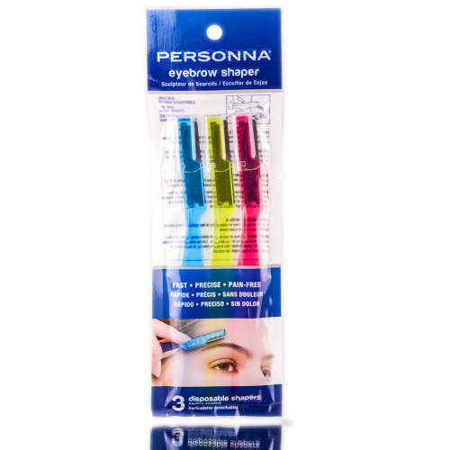 Personna Eyebrow Trimmer & Shaper 3 Pack