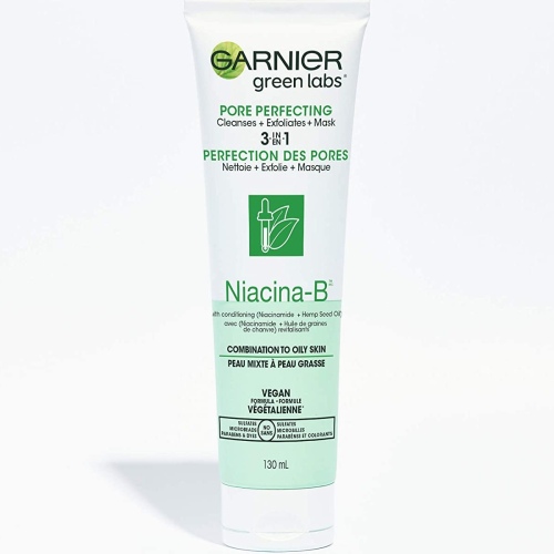 Garnier SkinActive Green Labs Canna-B Pore Perfecting 3-in-1 Face Wash 4.4oz