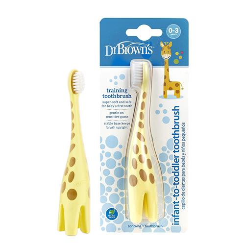 Dr. Brown's Infant-to-Toddler Toothbrush, Giraffe