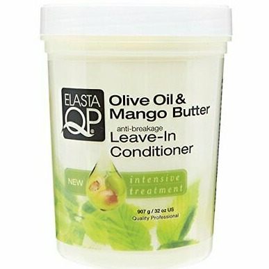 Elasta QP Olive oil & Mango Butter Leave-In Conditioner 15 oz