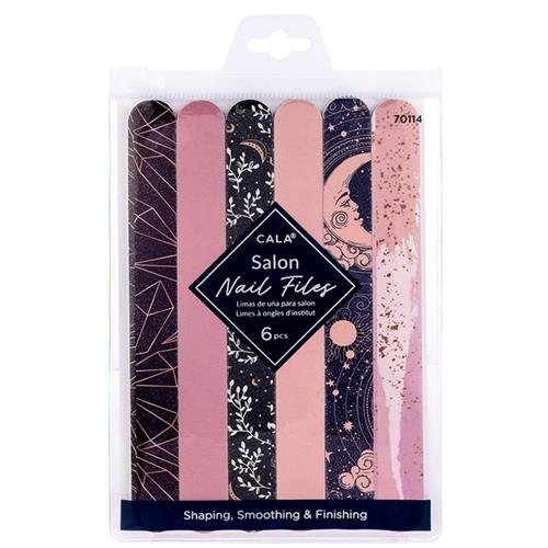 Cala 6 Pack Salon Nail Files