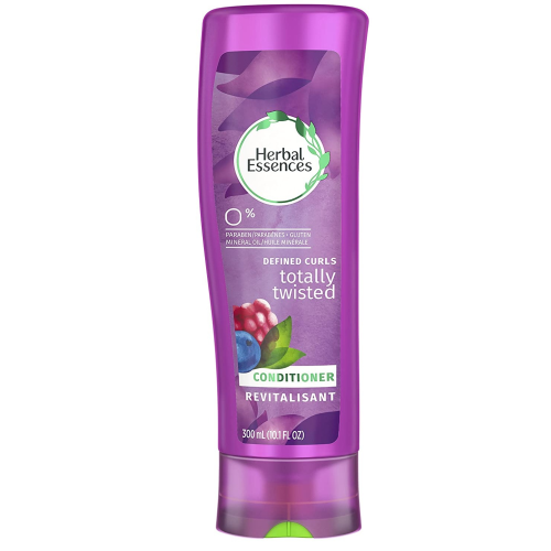 Herbal Essences Totally Twisted Curly Hair Conditioner with Wild Berry Essences, 10.1 fl oz