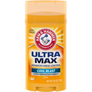 Arm & Hammer Ultra Max Invisible Solid Antiperspirant Deodorant, Cool Blast, 2.6