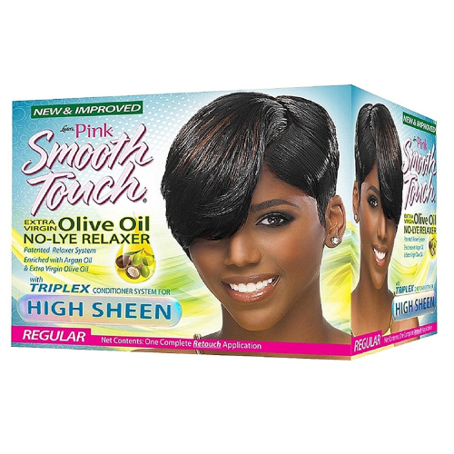 Lusters Pink Smooth Touch Olive Oil No Lye Relaxer