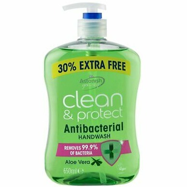 Astonish Clean & Protect Antibacterial Handwash 650ml