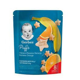 Gerber Puffs 50g - Banana Orange