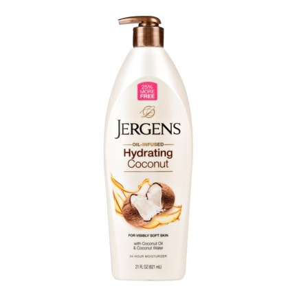 Jergens Hydrating Coconut Dry Skin Moisturizer With Coconut Oil 21 Fl Oz