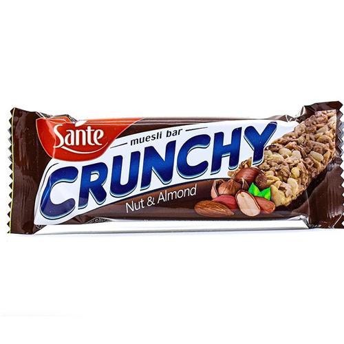 Sante Crunchy Muesli Bar Nut And Almond 40g