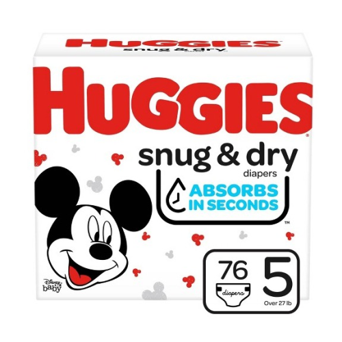 Huggies Snug & Dry Stage 5 - 76'S