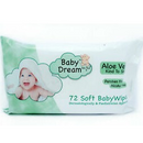 Baby Dream Aloe Vera Baby Wipes