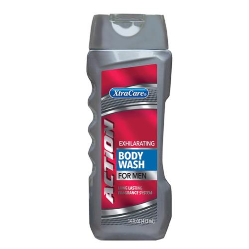 Xtra Care Action Exhilarating Body Wash For Men 14oz