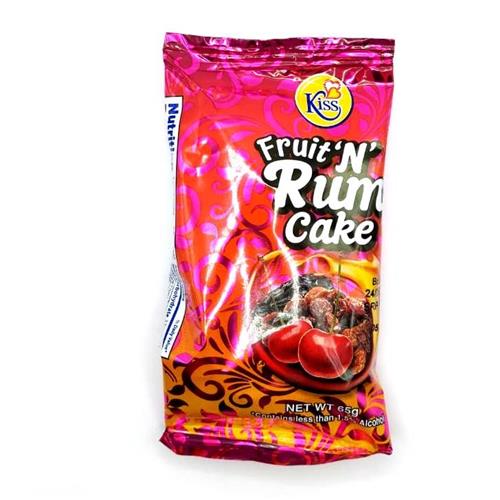 Kiss Fruit N' Rum Cake 65g