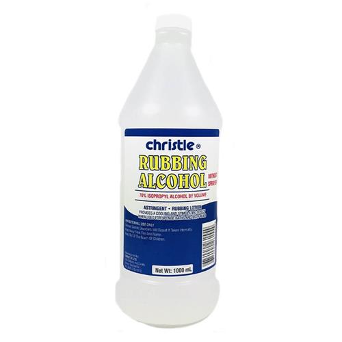 Christle Rubbing Alcohol 70% Isopropyl Alcohol