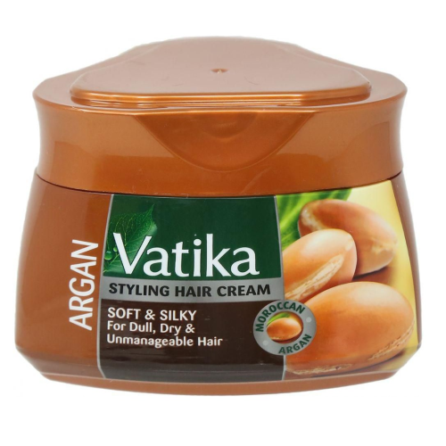 Vatika Styling Hair Cream Argan - 210 ml