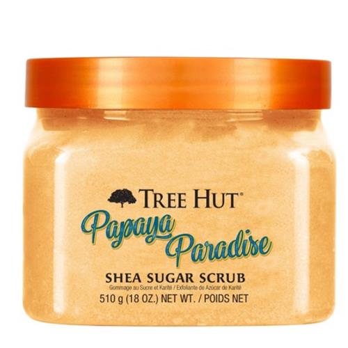 Tree Hut Shea Sugar Exfoliating Body Scrub Papaya Paradise, 18 oz