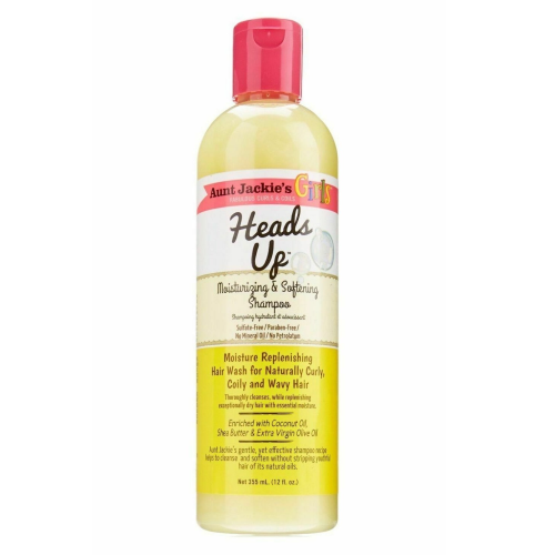 Aunt Jackie's Girls Heads Moisturizing & Smoothing Shampoo, 12 Ounce