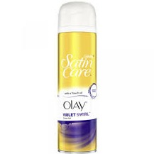 GILLETTE SATIN CARE OLAY VIOLET SWIRL SHAVING GEL - 200ml