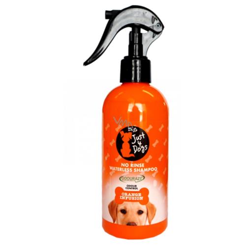 Just 4 Dogs No Rinse Waterless Shampoo - Orange Infusion 300ml