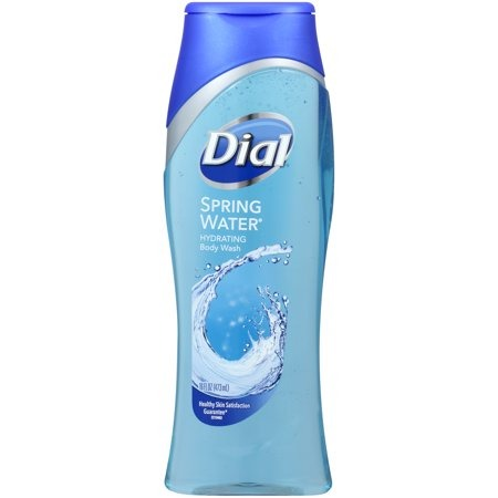 Dial Antibacterial Body Wash With Moisturizers, Spring Water, 16 fl oz