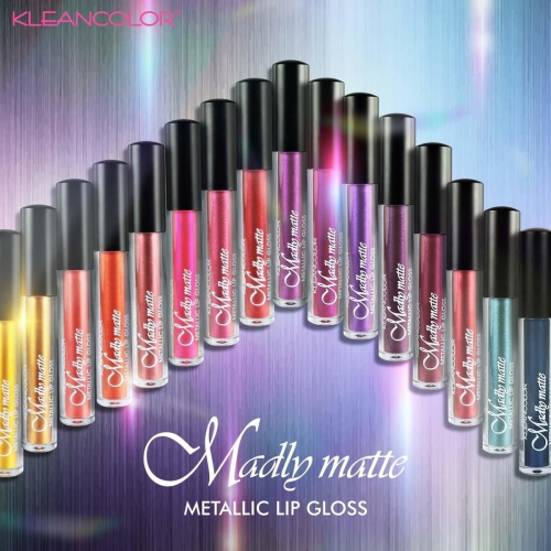 KLEANCOLOR MADLY MATTE METALLIC LIP GLOSS