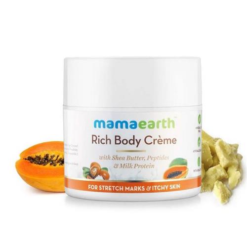 Mama Earth Stretch Marks Cream to Reduce Stretch Marks & Scars 100 ml