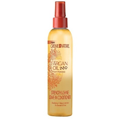 Creme of Nature Argan Oil Strength & Shine Leave-in Conditioner Spray, 8.45 fl oz