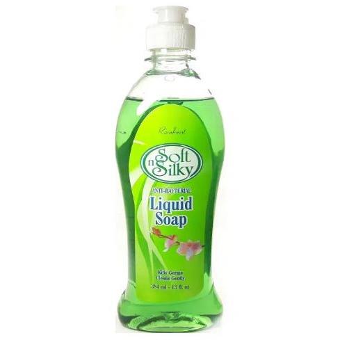 Soft & Silky Liquid Soap, Rainforest Scent 13 fl oz